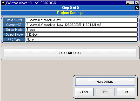 フリーのac3エンコーダ Faireal Net