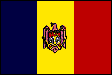 モルドバ国旗は、ルーマニア国旗の中央に紋章を加えたもの