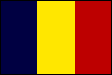 ルーマニア国旗は、青黄赤の三色旗