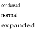 y}5-5z\\condensedł͉W苷Cexpandedł͉WLȂ܂B