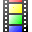 虹のようなフィルムのアイコンの